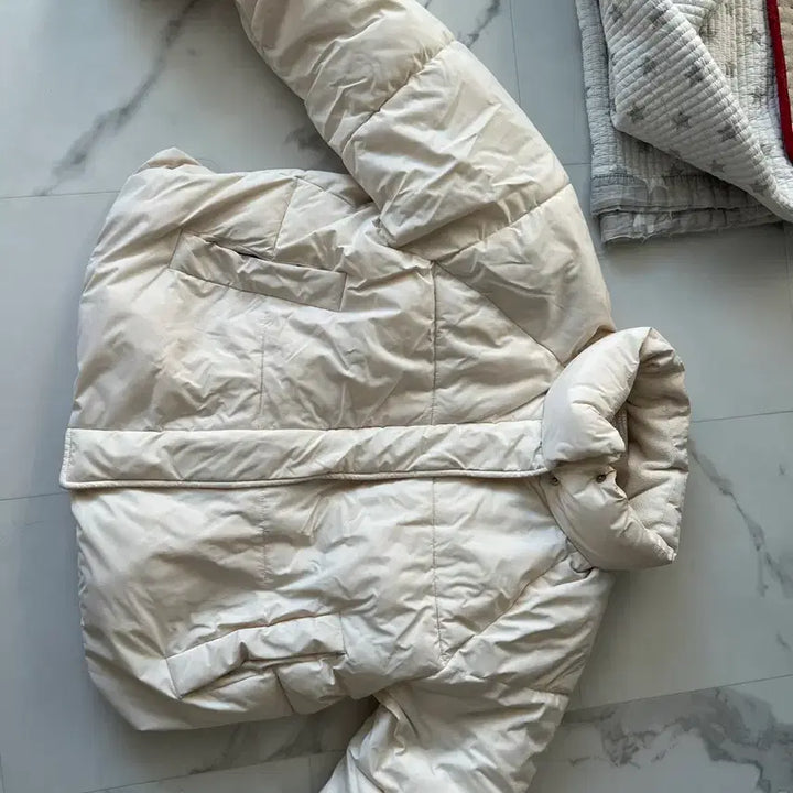 [BUNJANG] Spao Ivory Padded Jacket / 스파오 아이보리 패딩
