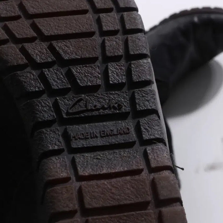 [BUNJANG] Clarks Black Midi Leather Boots / 클락스 블랙 미디 가죽부츠