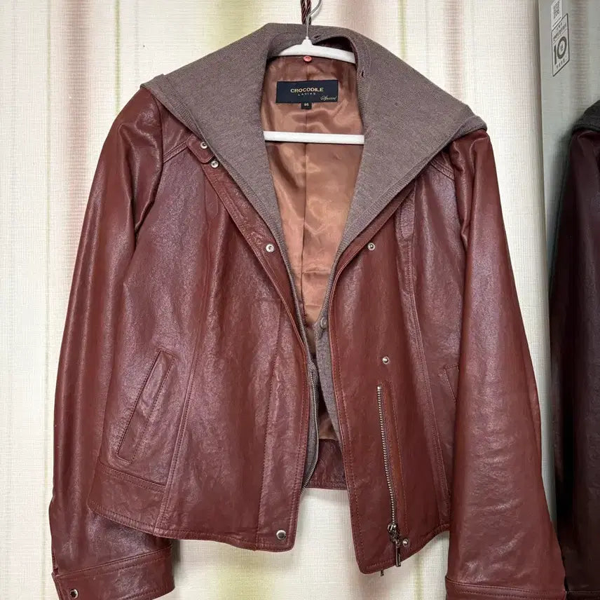 [BUNJANG] Crocodile Leather Jacket 95 Size / 택포) 크로커다일 가죽자켓 95사이즈