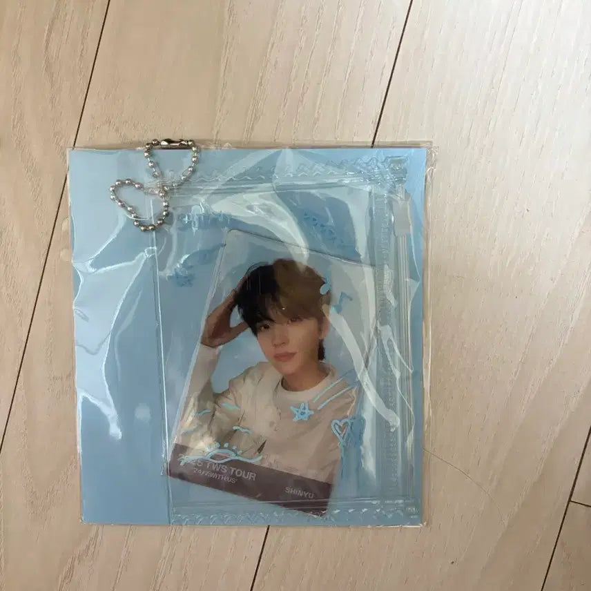 투어스 콘서트 md 신유 포토카드 파우치 포카 세트