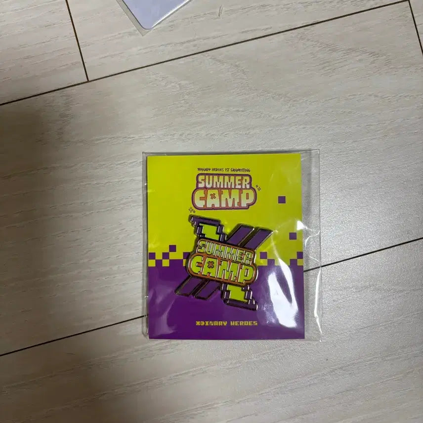 엑디즈 엑스디너리히어로즈 썸머캠프 뱃지 배지