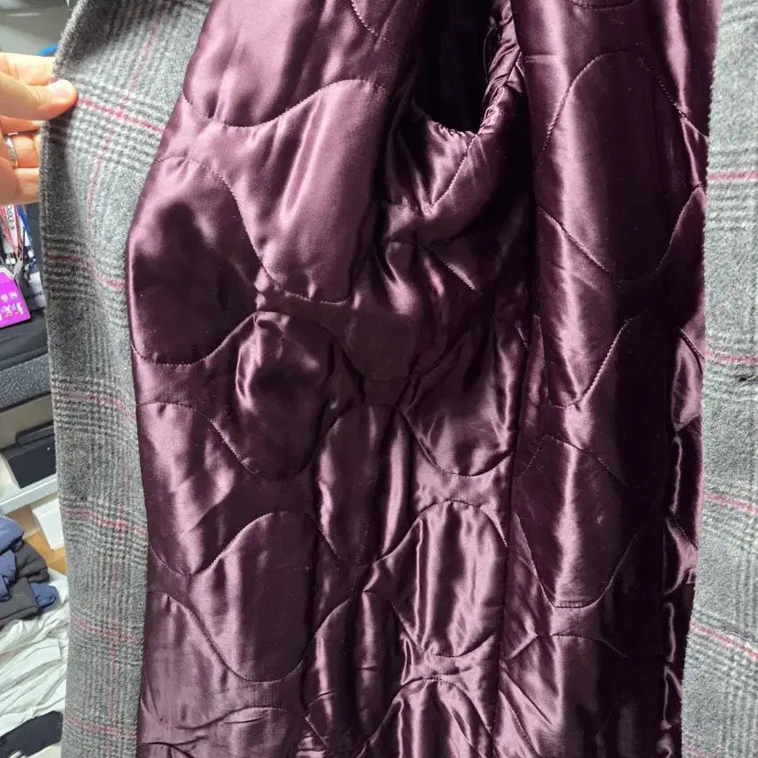 [BUNJANG] Maison Kitsuné Checked Coat / 메종키츠네 체크코트팝니다.