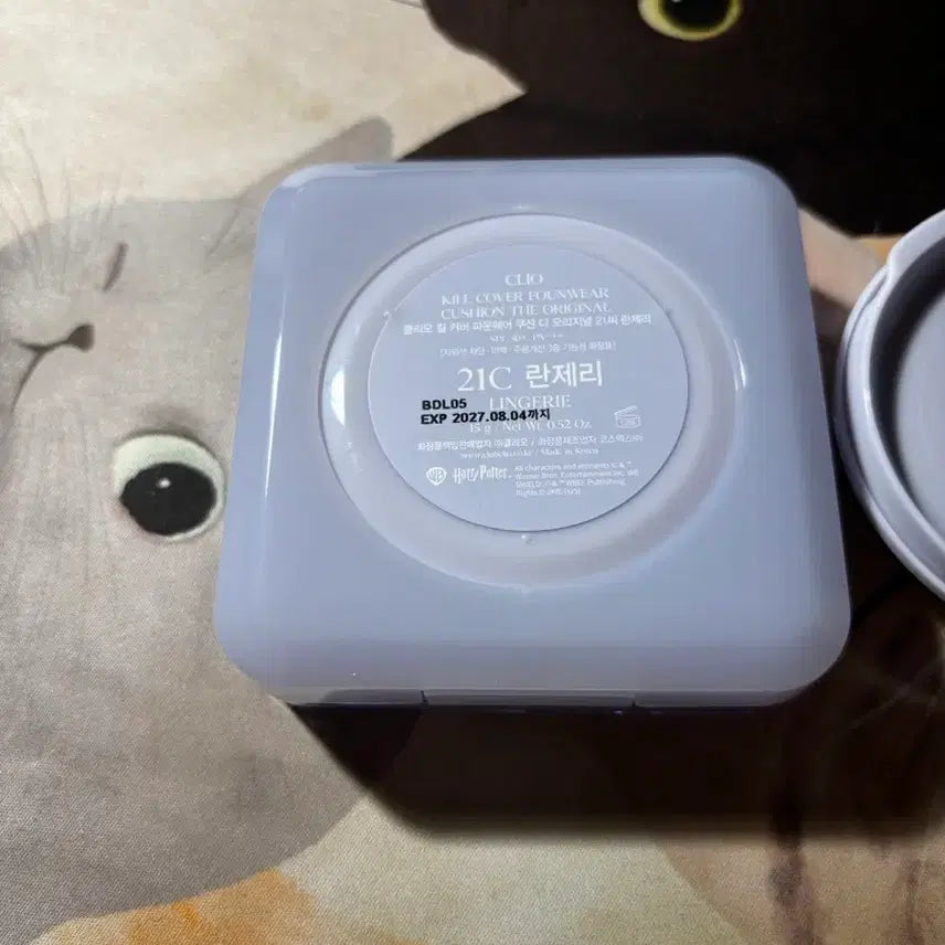 [BUNJANG] Clio Harry Potter Collab Cushion Set / 클리오 해리포터 콜라보 쿠션 본품+리필