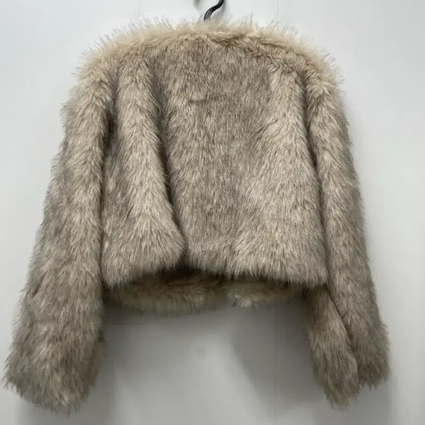 [BUNJANG] Women's Cropped Fur Jacket / <만원빈티지> 최저가 보장!! 여성 크롭 퍼자켓 <<