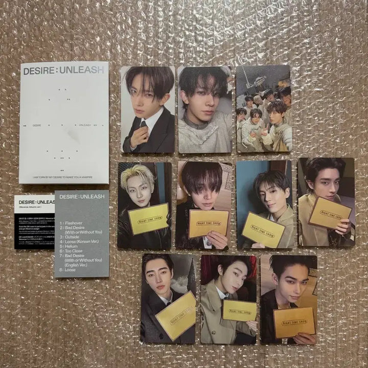 엔하이픈 디자이어 언리쉬 위버스 희승 세트 앨범 포카 양도