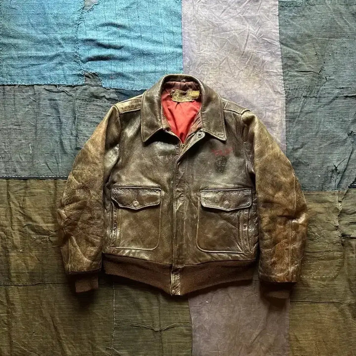 [BUNJANG] Vintage Hercules Horsehide Jacket / 50s Vintage Hercules horsehide jacket