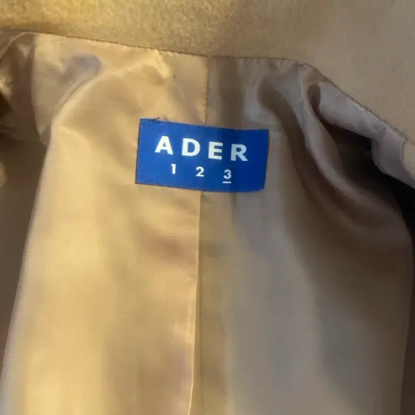 [BUNJANG] ADER Error Beige Coat / 아더에러 베이지색 코트