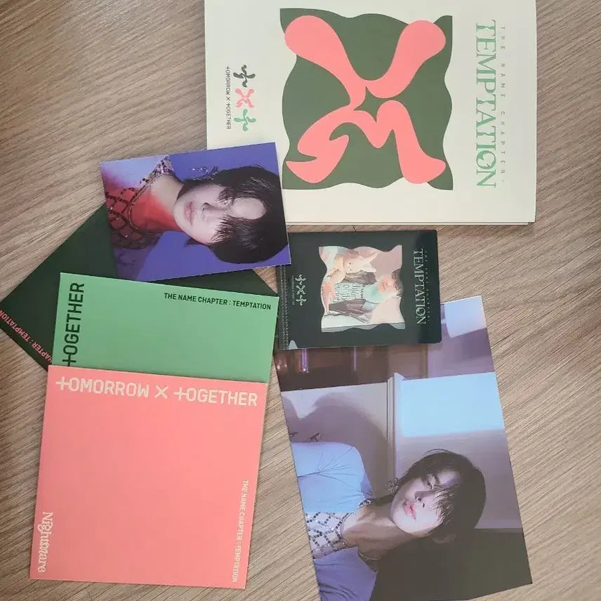 투모로우바이투게더 Temptation 앨범 포카 세트