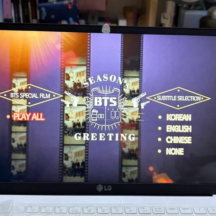 방탄소년단 2016 시즌그리팅 DVD 세트