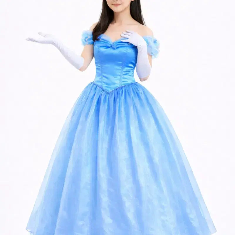 [BUNJANG] Disney Cinderella Dress Rental / 디즈니(보증금X남자가능)신데렐라 디즈니 드레스 졸업사진 졸사대여