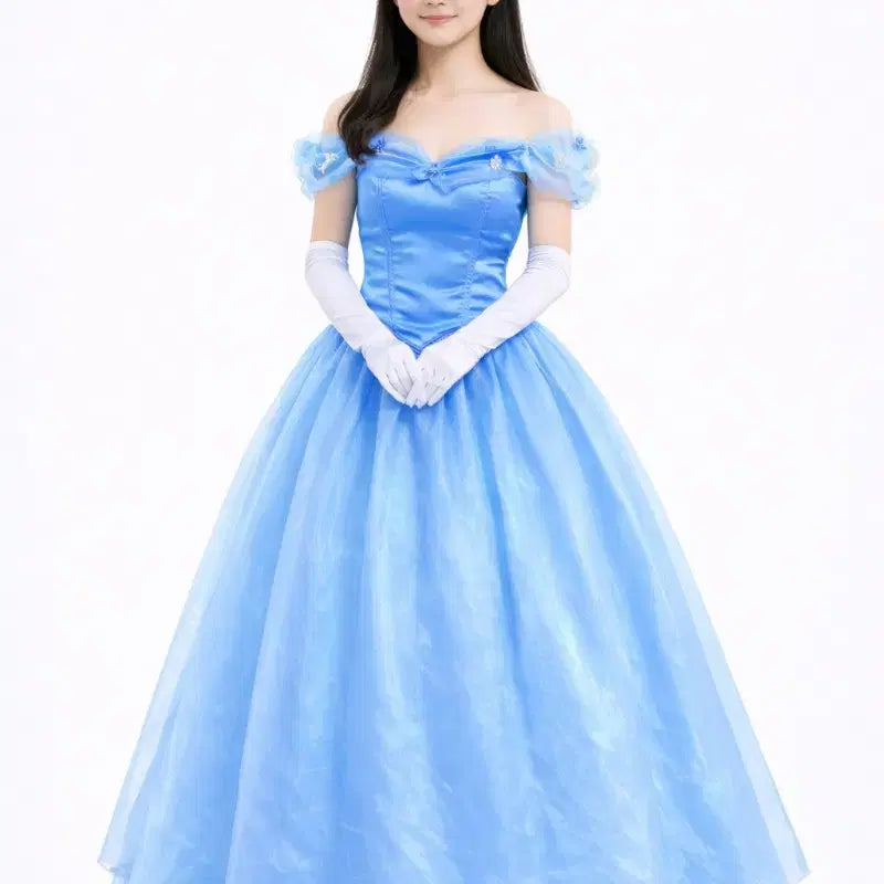 [BUNJANG] Disney Cinderella Dress Rental / 디즈니(보증금X남자가능)신데렐라 디즈니 드레스 졸업사진 졸사대여