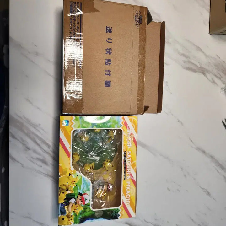 [BUNJANG] Pokemon Satoshi & Pikachu Figure / 메가하우스 G.E.M. 포켓몬스터 사토시&피카츄 피규어 미개봉 아트박스