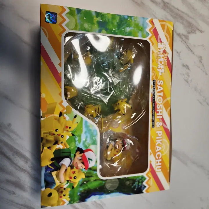 [BUNJANG] Pokemon Satoshi & Pikachu Figure / 메가하우스 G.E.M. 포켓몬스터 사토시&피카츄 피규어 미개봉 아트박스
