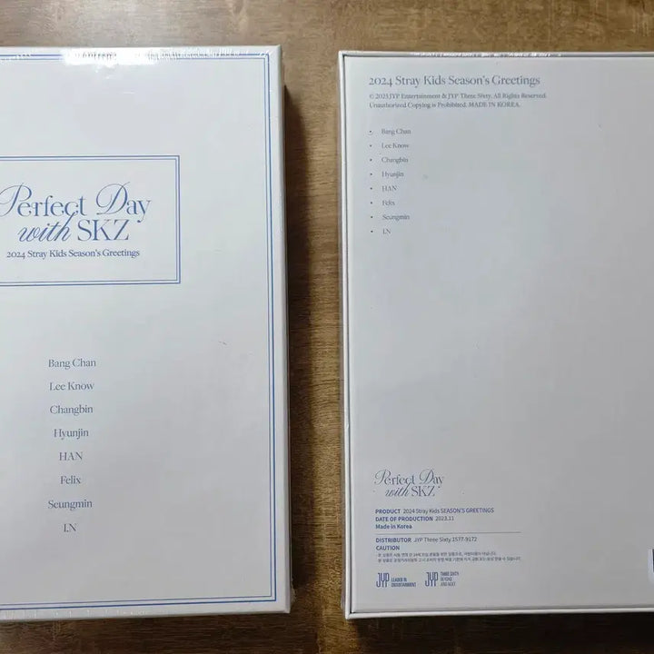 [미개봉, 특전포토카드셋]스키즈 2024 시그 시즌스그리팅  SG