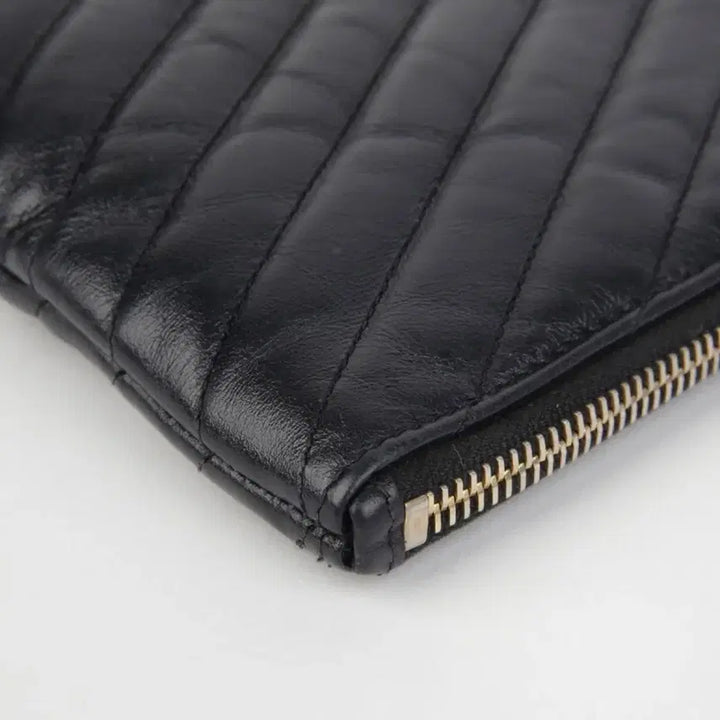 [BUNJANG] Saint Laurent Monogram Tablet Clutch Pouch / 생로랑 모노그램 태블릿 클러치 파우치 금장