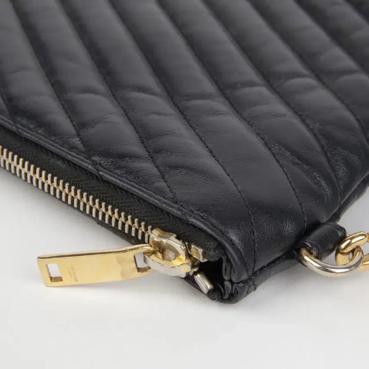 [BUNJANG] Saint Laurent Monogram Tablet Clutch Pouch / 생로랑 모노그램 태블릿 클러치 파우치 금장