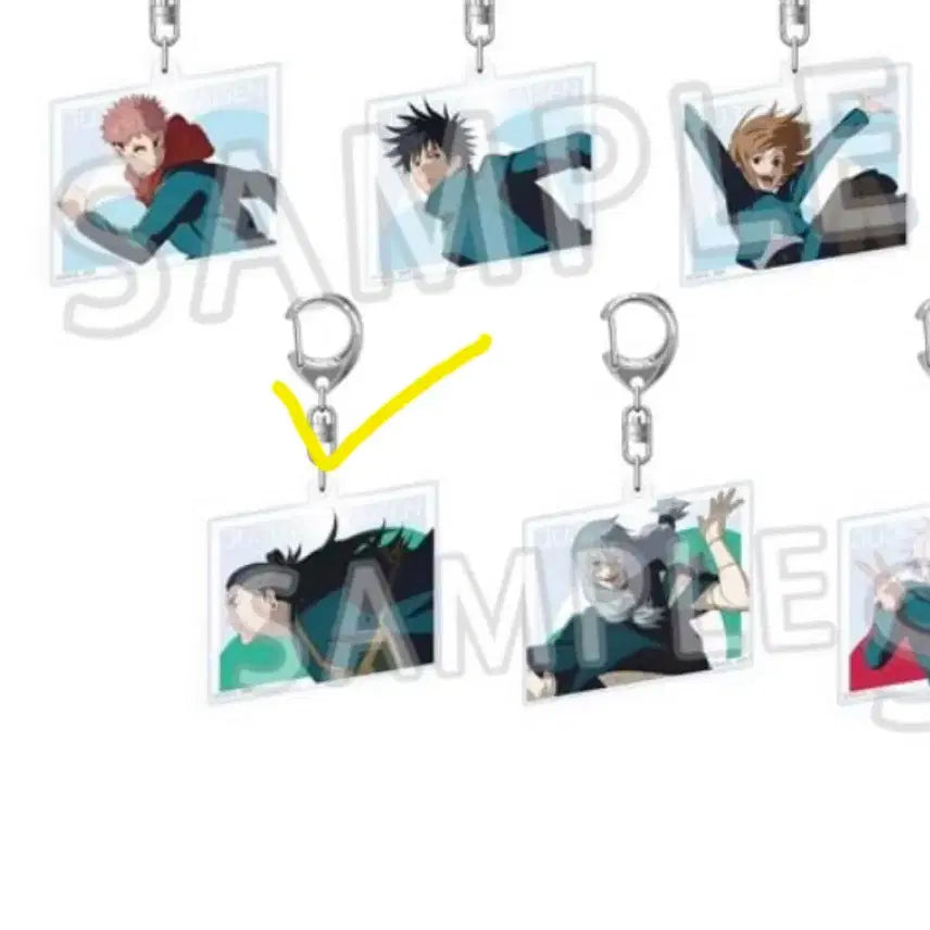 [BUNJANG] Jujutsu Kaisen Geto Suguru Jujufes Keyring / 주술회전 쥬쥬페스 키링(게토 스구루)