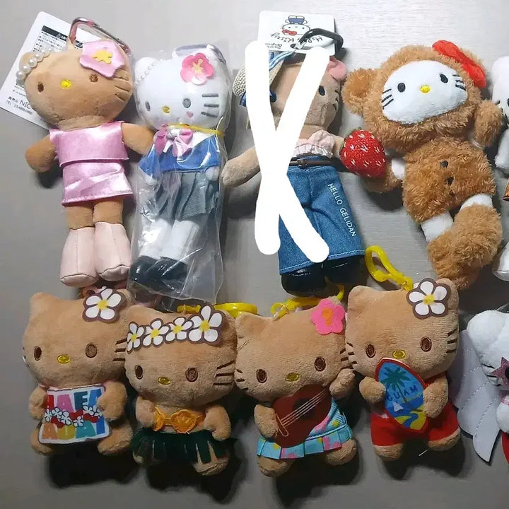 [BUNJANG] Hello Kitty Keyring Set / 정품) 헬로키티 키링 세트