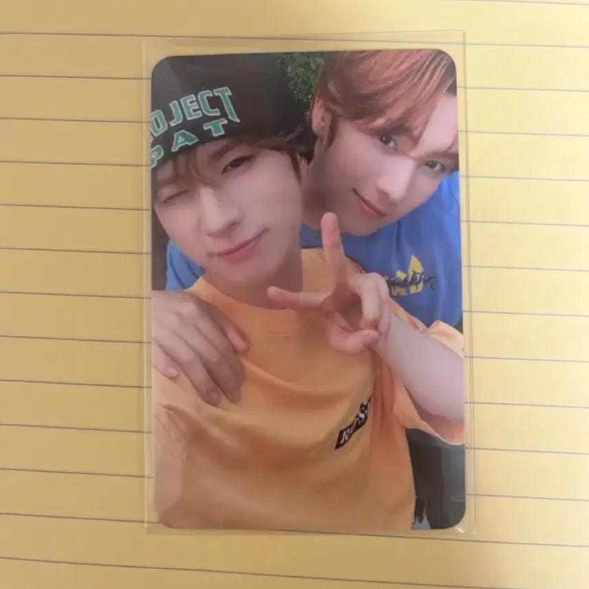 투어스 콘서트 42존 경민 영재 유닛 포카