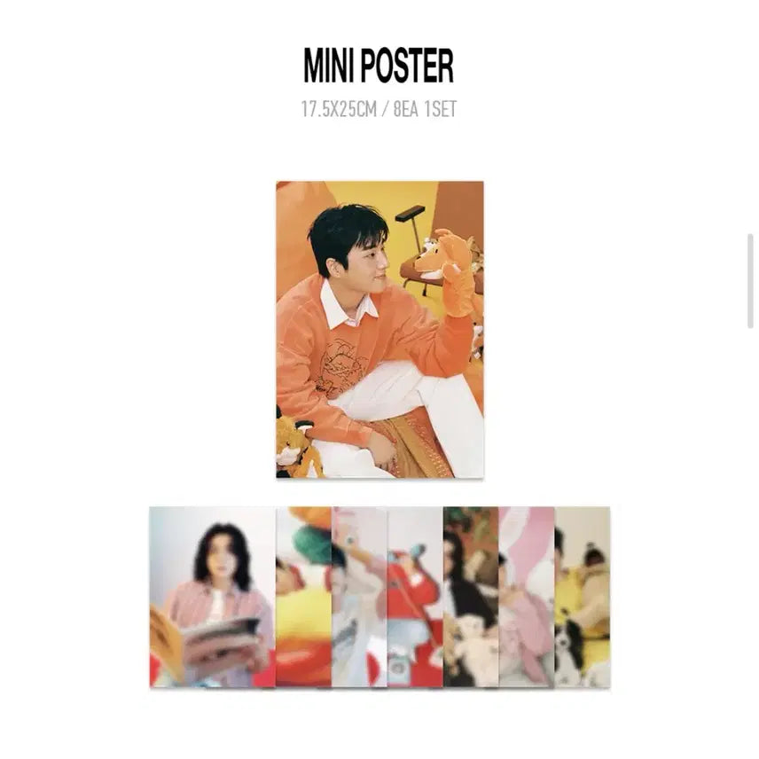 데이식스 시즌그리팅 미니포스터+메세지카드+아이디포토