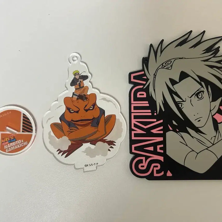[BUNJANG] Naruto Sakura Bundle Set Acrylic Coaster / 나루토 아크릴, 사쿠라 코스터 일괄