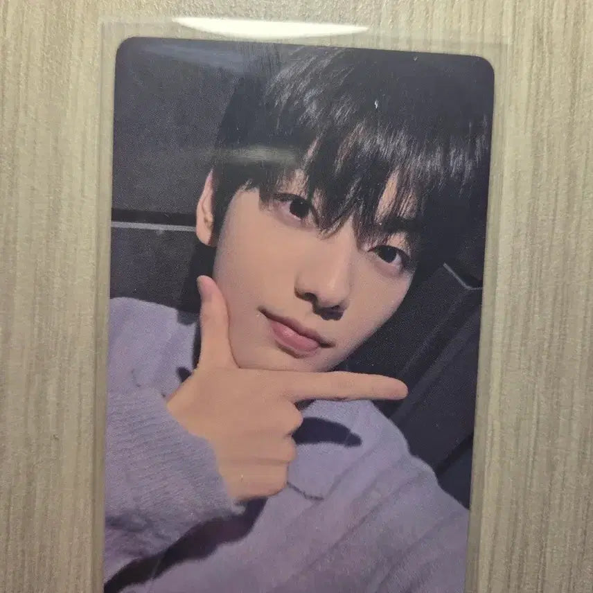 TXT 투바투 수빈 이즈위 럭드 특전 포카 뿔바트