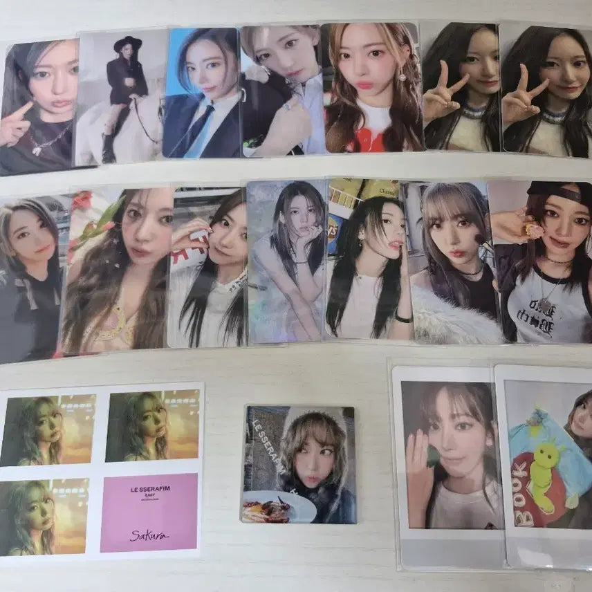 르세라핌 사쿠라 포토카드 일괄