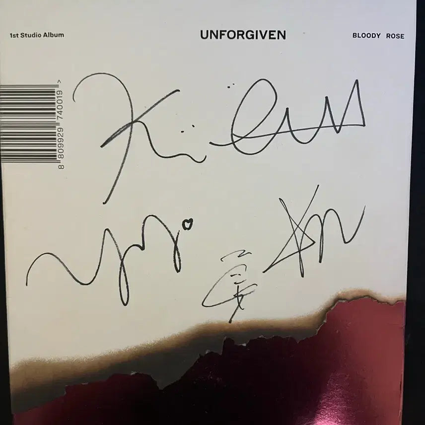 르세라핌 UNFORGIVEN 싸인 앨범+르세라핌 EASY 3rd 미니앨범