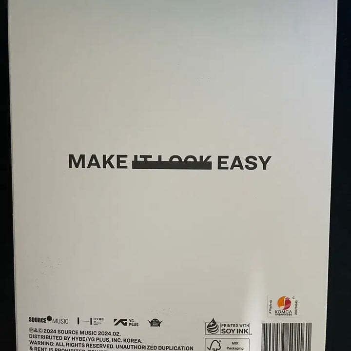 르세라핌 UNFORGIVEN 싸인 앨범+르세라핌 EASY 3rd 미니앨범