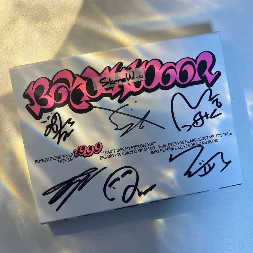 비매)무료배송 탈덕처분 덤 보넥도 친필 사인 싸인 앨범 전멤버 19.99