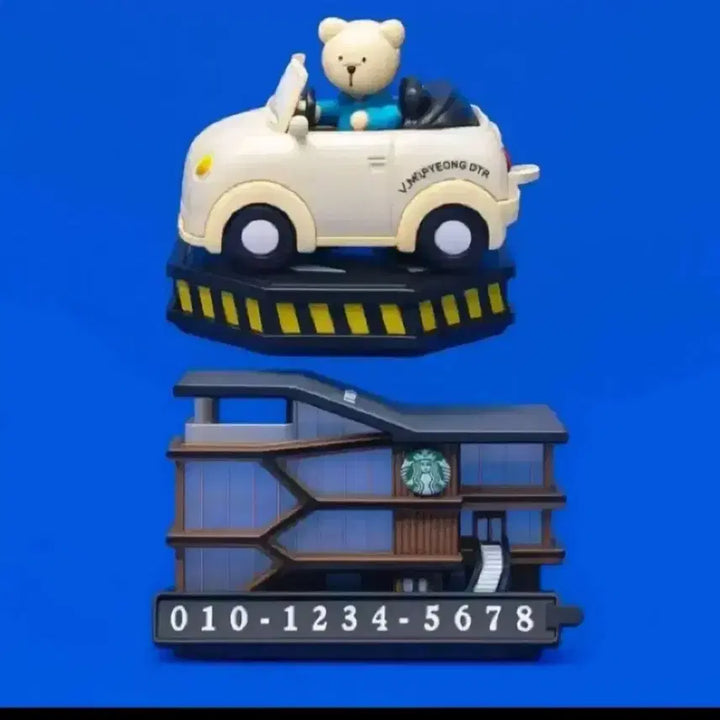 [BUNJANG] Starbucks Dashboard Figure & Parking Notification Keychain / [미개봉]스타벅스 스벅한정판/더양평DTR/대시보드 피규어,주차알림판키체인