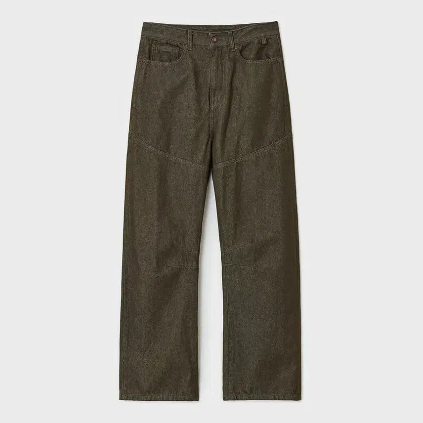 [BUNJANG] BELLE E TRUE Curved Denim Pants / 벨리에 트루 커브드 데님 팬츠