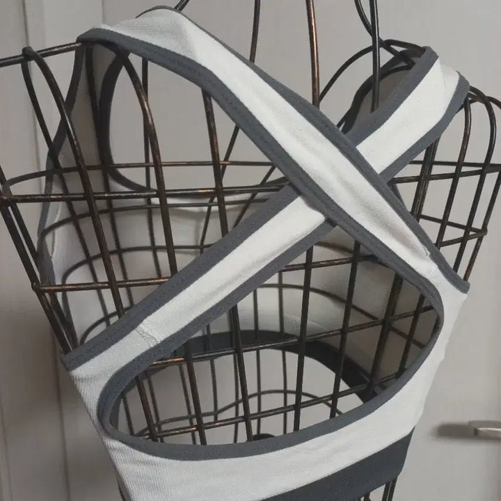 [BUNJANG] Sport Bra / 화이트 스포츠 브라외