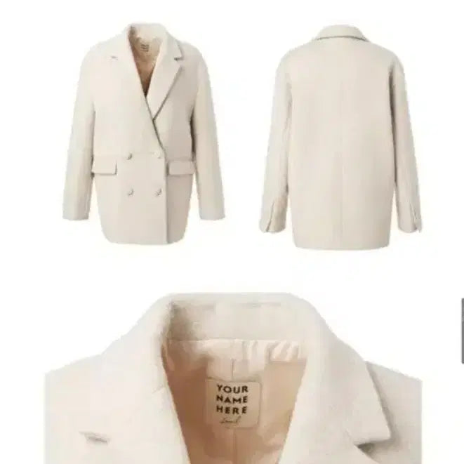 [BUNJANG] Your Name Here Half Coat / 유어네임히얼 거뜬이 하프코트(정가 36.8만)