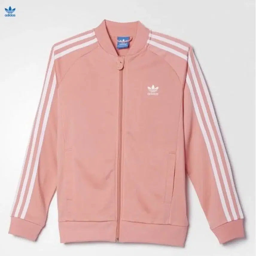 [BUNJANG] Adidas Pink Three Stripe Jersey / 아디다스 핑크 삼선 져지