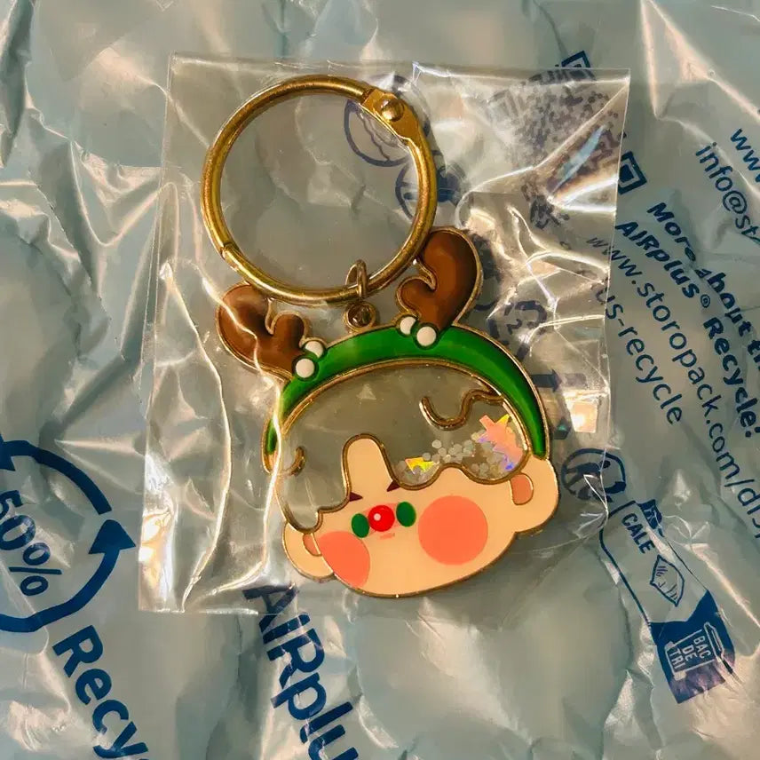 [SOLD OUT] 팝마트 피노젤리 크리스마스 루돌프 키링