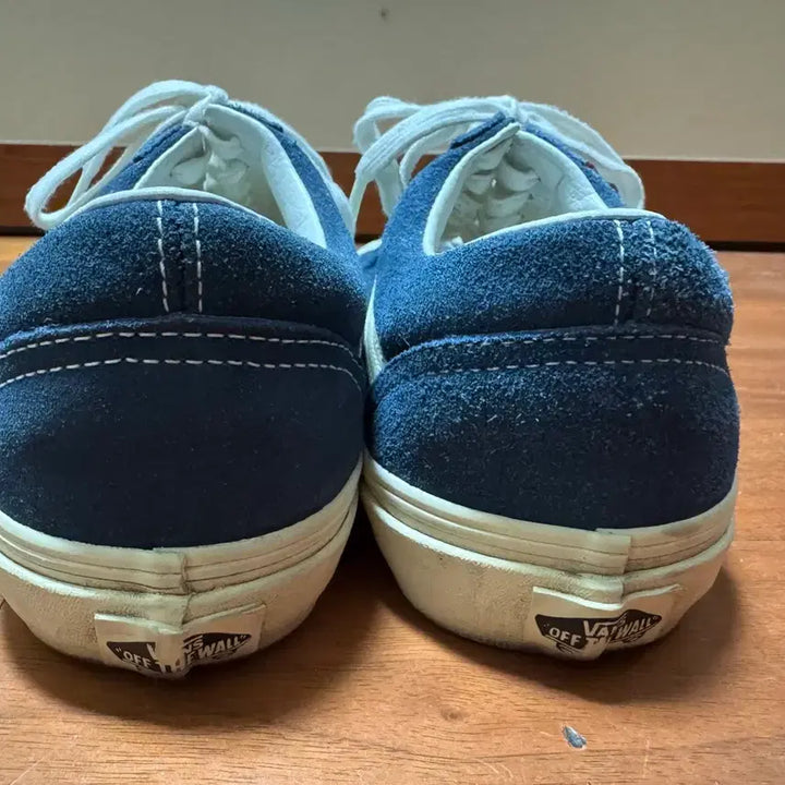 [BUNJANG] Vans Old Skool Navy Suede 255mm Sneaker / 반스 올드스쿨 네이비 스웨이드 255mm