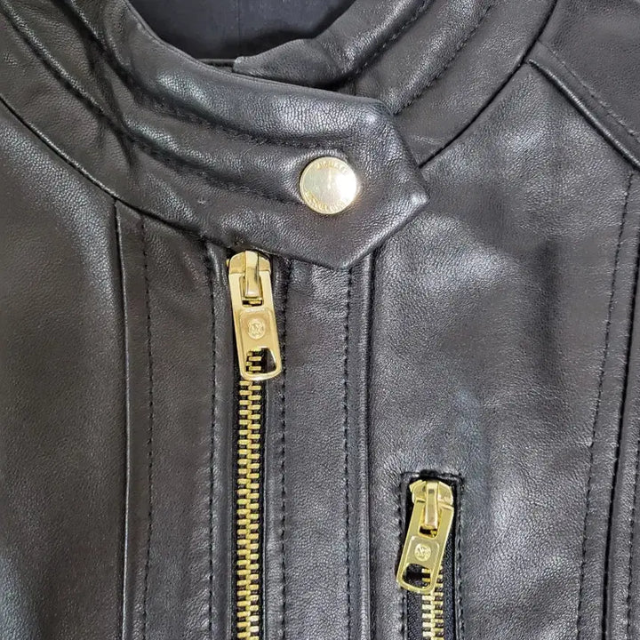 [BUNJANG] Michael Kors Leather Rider Jacket / 마이클코어스 가죽 라이더 자켓