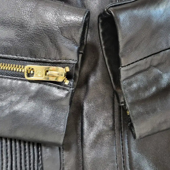 [BUNJANG] Michael Kors Leather Rider Jacket / 마이클코어스 가죽 라이더 자켓