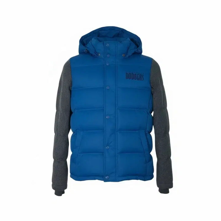 [BUNJANG] MLB Dodgers Logo Lightweight Padded Jacket Blue / [66~77] MLB 다저스 로고 경량 패딩 블루