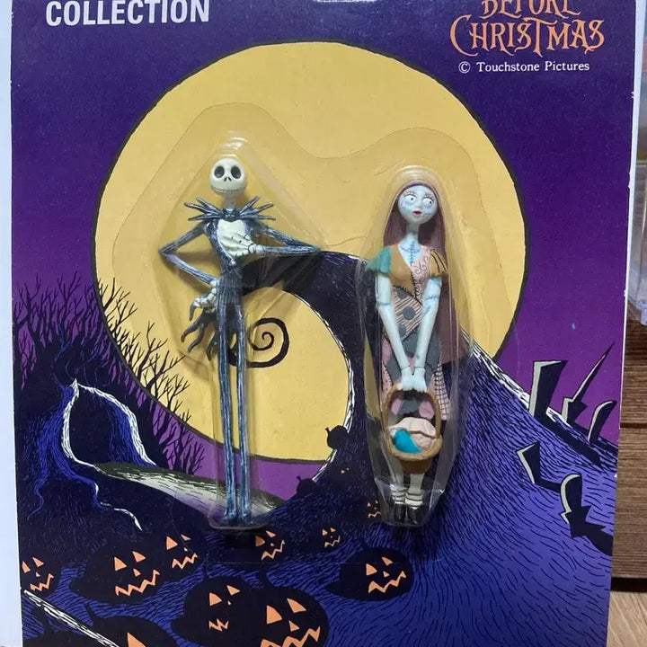 [BUNJANG] The Nightmare Before Christmas Jack & Sally Figure / 팀 버튼 크리스마스의 악몽 잭 & 샐리 피규어