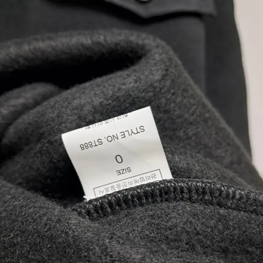 [BUNJANG] Black Fleece Half Neck Pullover / 블랙 플리스 하프넥 풀오버 박스핏