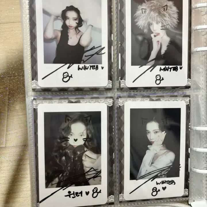 에스파 윈터 moevir 포카 일괄