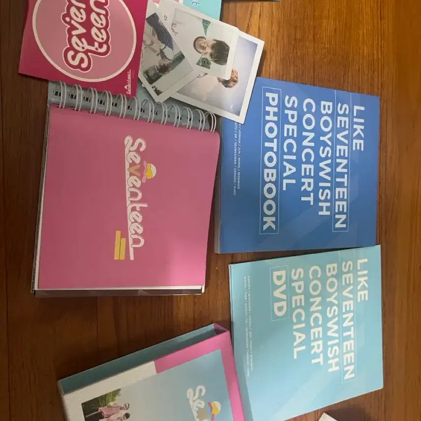 세븐틴 보이즈위시 DVD 포토북 굿즈 세트