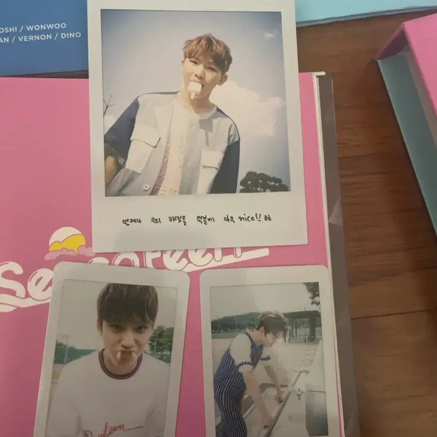 세븐틴 보이즈위시 DVD 포토북 굿즈 세트