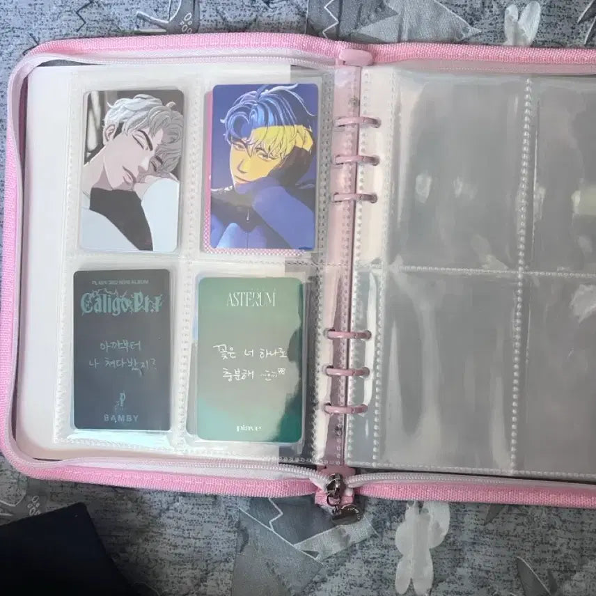 플레이브 밤비,은호 포카+핑크바인더