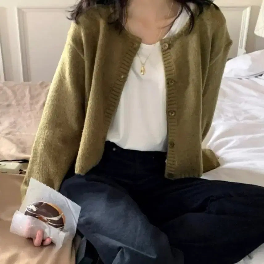 [BUNJANG] 98doC SIO Brush Cardigan / 98도씨 시오 브러쉬 가디건