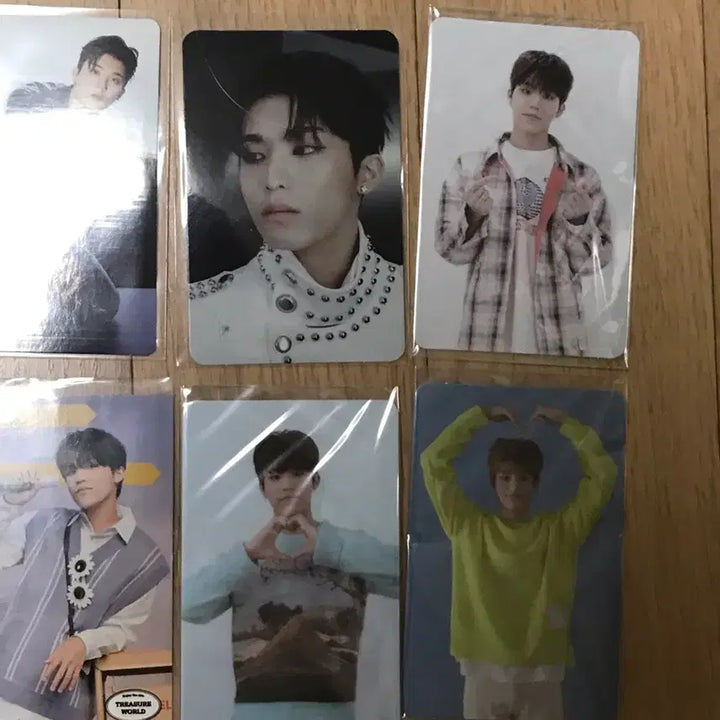 급처) 트레저 박정우 포카 8장 5000원