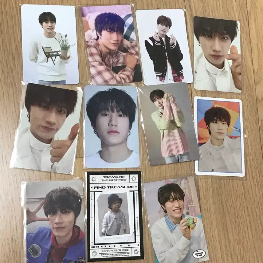 급처) 트레저 방예담 포카 11장 5000원