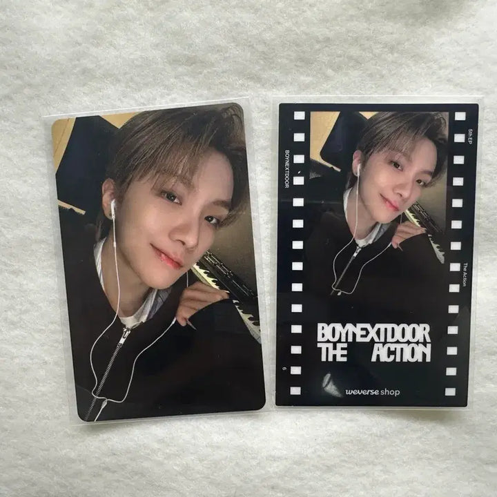 보이넥스트도어 운학 디액션 위버스 특전 일괄